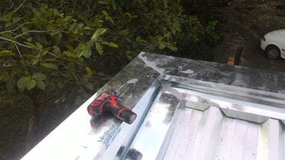 reparo em pingadeira e rufos em sorocaba